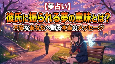 【夢占い】彼氏に振られる夢の意味とは？不安なあなたへ贈る本当のメッセージ