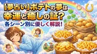 【夢占い】ポテトの夢は幸運と癒しの証？各シーン別に優しく解説！
