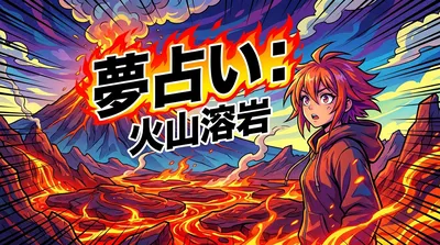夢占いで火山溶岩の意味は？感情と運気の変化を徹底解説！