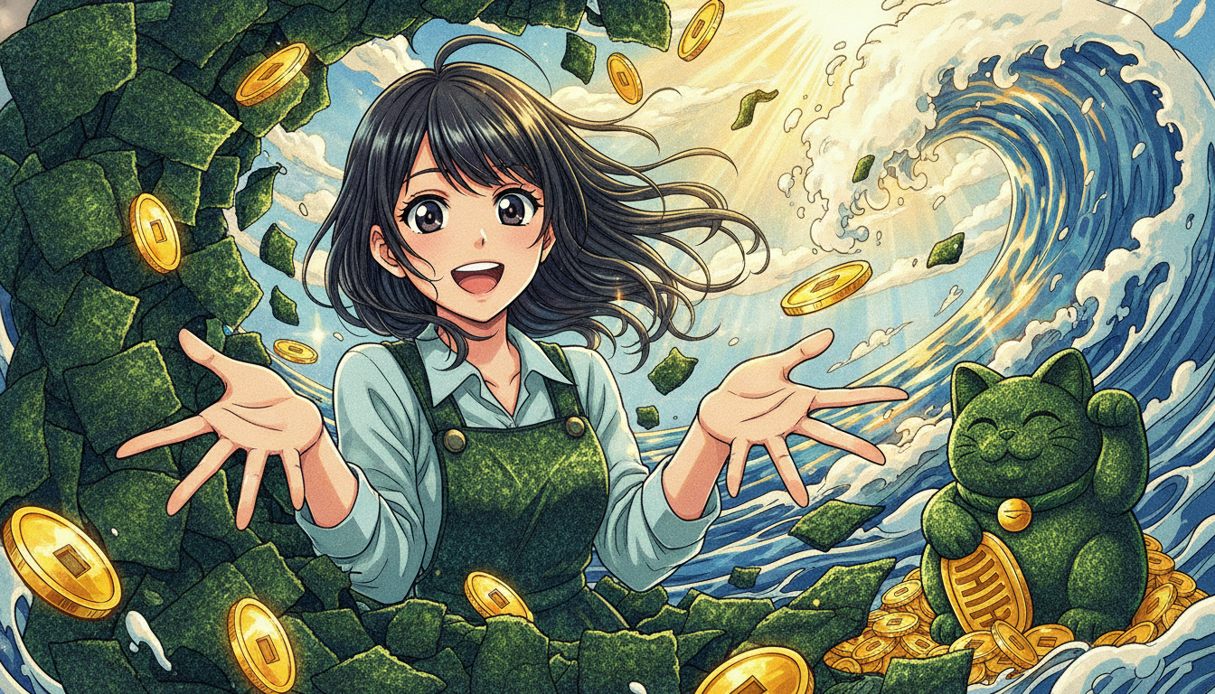 夢占いでの海苔は金運アップ？状況別の意味やサインを解説