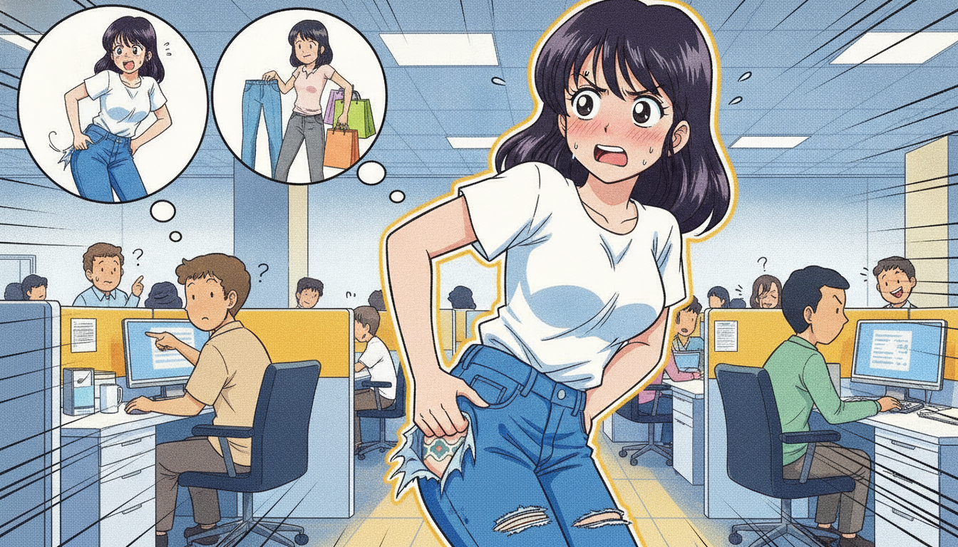 夢占いでズボン破れる夢の意味とは?恥ずかしい状況や暗示を解説
