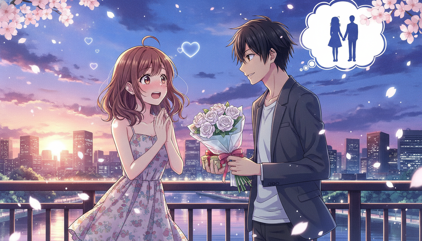 【夢占い】告白されて付き合う夢の意味とは?恋愛運や相手別に解説
