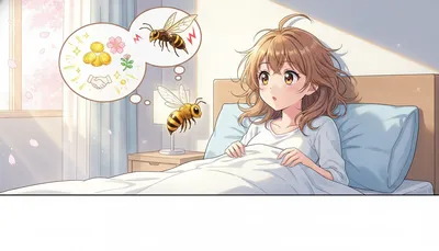 夢占いで蜂一匹が出た意味とは？幸運と警告のメッセージ