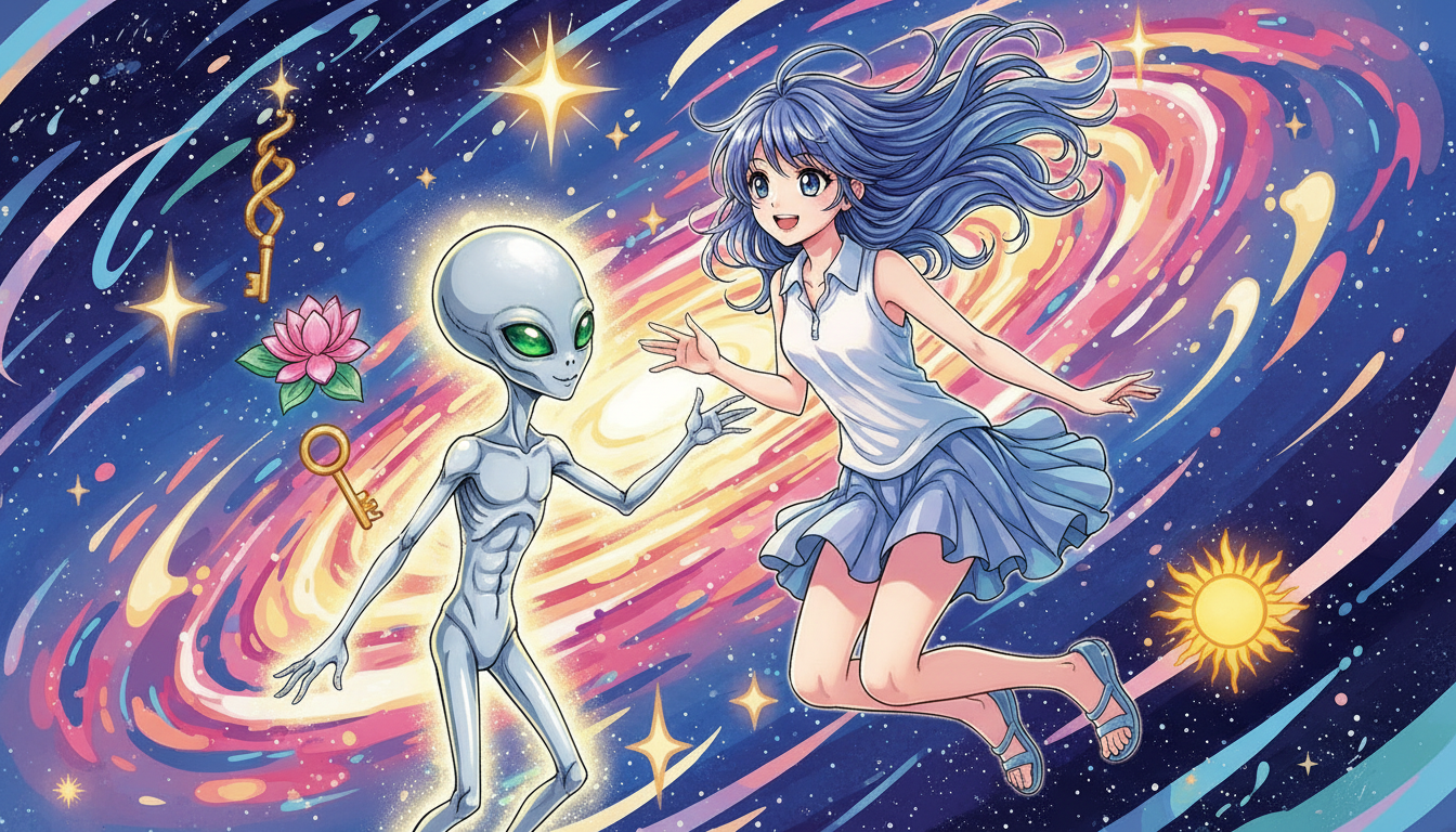 夢の中に宇宙人が現れるのは、人生が好転する素敵なサインかもしれません
